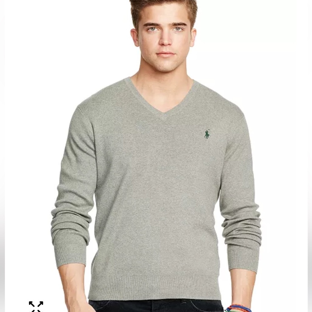 Polo Ralph Lauren Pima V-Neck Sweater
